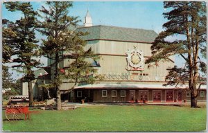 American Shakespeare Festival Theatre Stratford CT Edgar Lee Stamp Postcard H70
