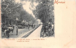 US5557 mendoza avenue san martin tram litho  argentina