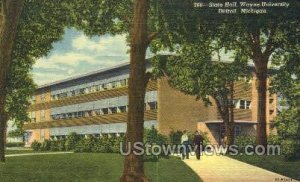 State Hall, Wayne University in Detroit, Michigan
