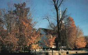 Vintage Postcard Throughout New England Countryside Francistown New Hampshire NH