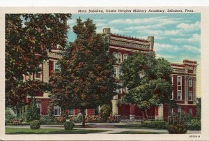 Postcard Main Building Castle Heights Military Academy Lebanon TN