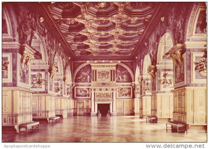 France Palais de Fontainebleau La galerie Henri II