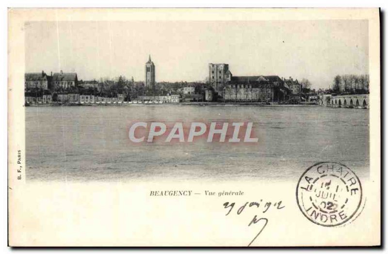 Old Postcard Beaugency Vue Generale