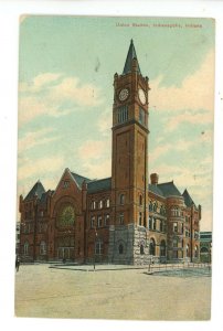 IN - Indianapolis. Union Station ca 1909