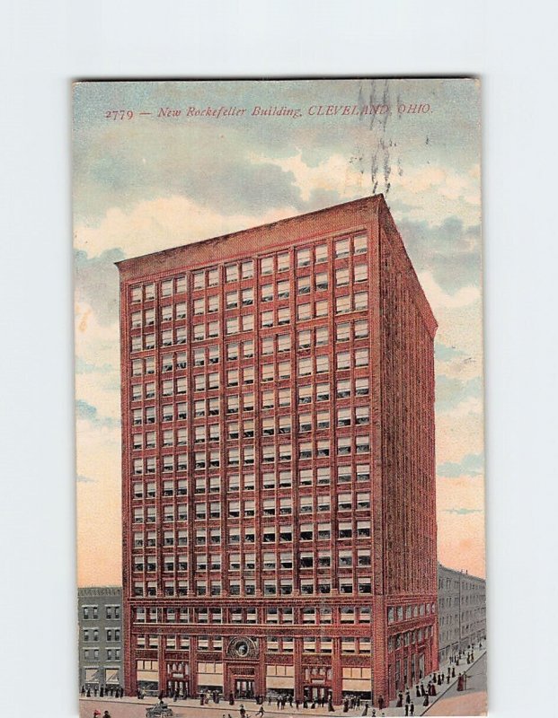 Postcard New Rockefeller Building, Cleveland, Ohio