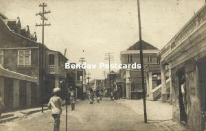 curacao, W.I., WILLEMSTAD, Breedestraat, Overzijde (1910s) RPPC