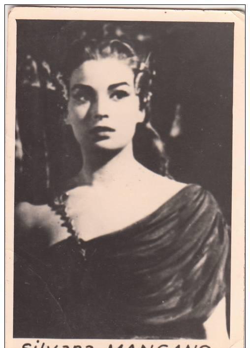 B36492 Acteurs Actors Silvana Mangano 9x6 cm