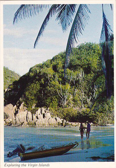 Beach Scene Exploring The Virgin Islands