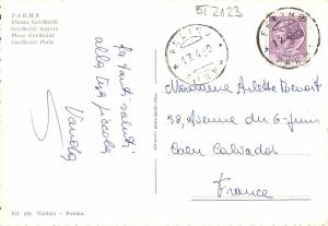 BT2123 Parma Plazza garibaldi     Italy