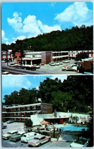 HOT SPRINGS NATIONAL PARK, Arkansas AR  Roadside VELDA ROSE MOTEL 1950s Postcard