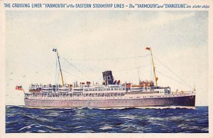 Yarmouth Eastern Steamship Line Ship Unused 