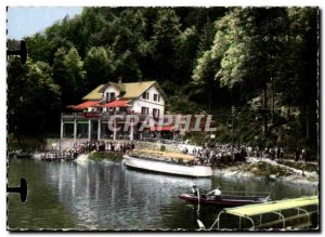 Villers le Lac Old Postcard debarcadere The jump of the Doubs