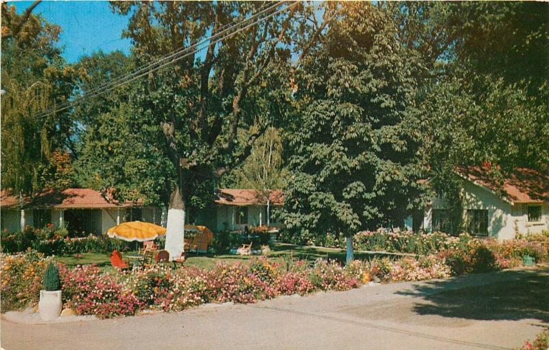 Grants Pass Motel Highway 99 & 199 Postcard