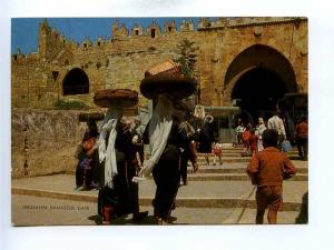 196051 ISRAEL JERUSALEM Damascus gate Old RPPC