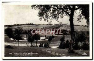 Postcard Modern Romagna Under Monfaucon the cemetery American Army