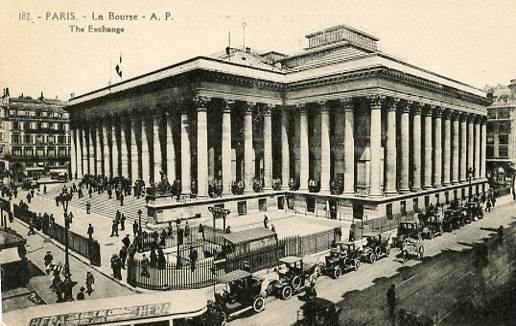 France - Paris, La Bourse