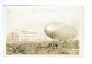LP48 Airship Blimp RP by Rell Clements Jr. Postcard