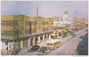 Main Street , ROUYN , Quebec , Canada , 50-60s