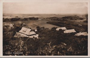 Netherlands Schoorl Vogelvlucht Vintage RPPC C119