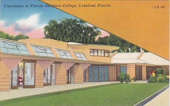 Florida Lakeland Classrooms At Florida Southern College