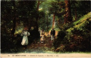CPA Le Mont Dore Chemin du Capucin FRANCE (1289212)