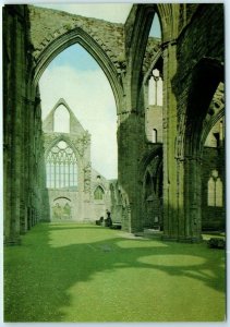 M-12550 Interior looking towards west window Tintern Abbey Gwent Wales