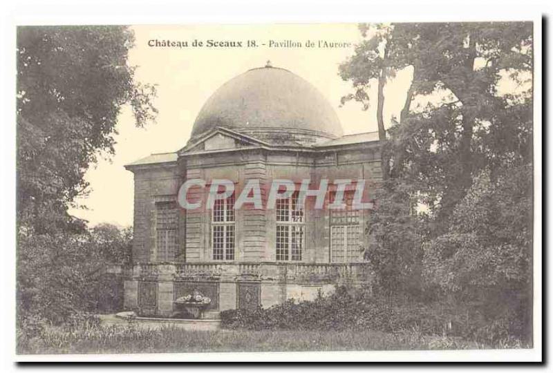 Seals Postcard Old Pavilion of Chateau & # 39aurore