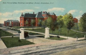GREENSBORO, North Carolina, 1900-10s; STATE Normal COLLEGE