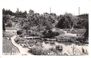 Rock Garden Real Photo Hamilton Unused 