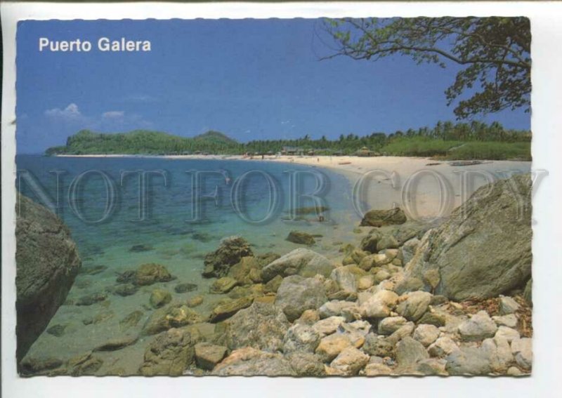 441313 Philippines 1993 Puerto Galera RPPC to Germany cancellation advertising