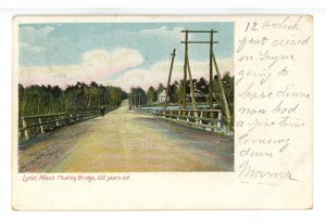 MA - Lynn. Floating Bridge, Over 100 Years Old Circa 1906