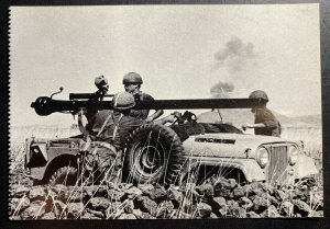 Mint Israel Real Picture Postcard RPPC 6 Days War 1967 Army Soldiers Maneuvers