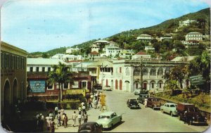 Charlotte Amalie St Thomas Virgin Islands Vintage Postcard 03.63