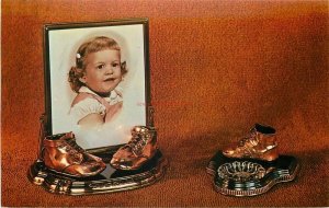 Advertising Postcard, PA, Ingomar, Pennsylvania, R. Barger, Baby Shoes, Dexter