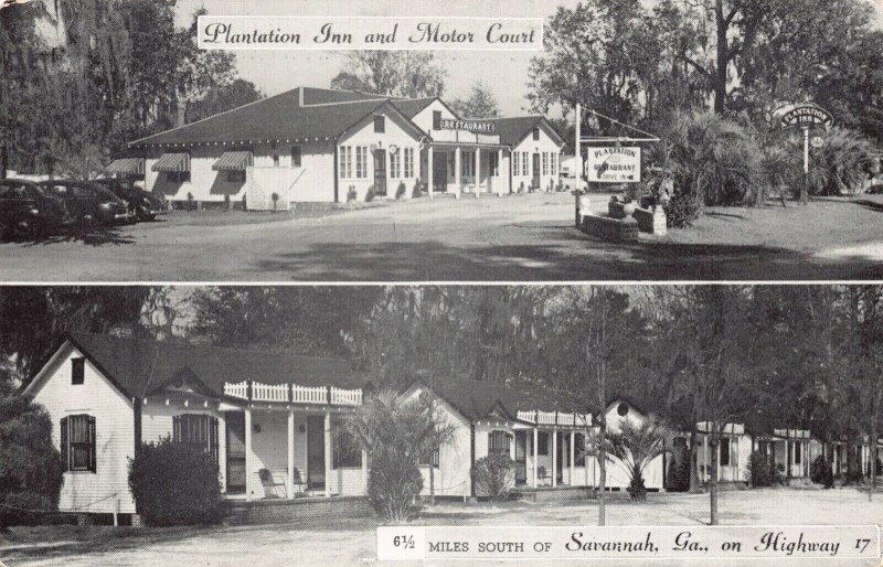Postcard Plantation Inn and Motor Court in Savannah, Georgia~129614