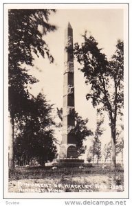 RP: Monument of Hinckley Fire, HINCKLEY, Minnesota, PU-1941