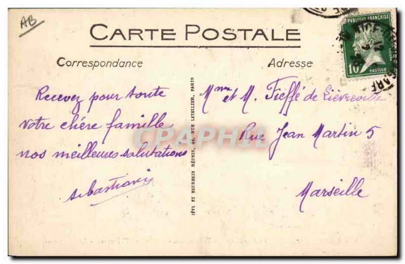 Old Postcard Collection tuberous Cote d & # 39Azur
