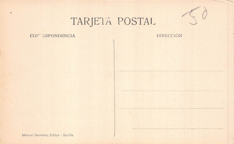 A794 Spain Algeciras Rincon de la Sierra vintage postcard