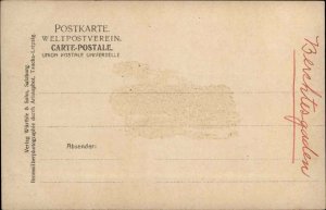 Berchtesgaden Germany Marktplatz Street Scene Real Photo Vintage Postcard