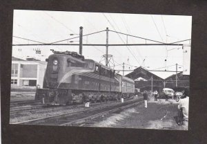 PA  Amtrak Locomotive 4935 Broadway Limited Harrisburg Pennsylvania Postcard