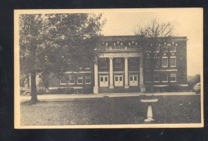CANTON MISSOURI CULVER STOCKTON COLLEGE CYMNASIUM VINTAGE POSTCARD MO.