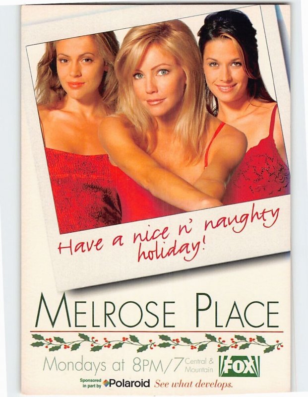 Postcard Have a nice n' naughty holiday!, Melrose Place, Fox