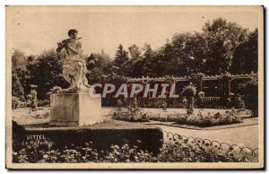 Old Postcard Vittel The Rose Garden