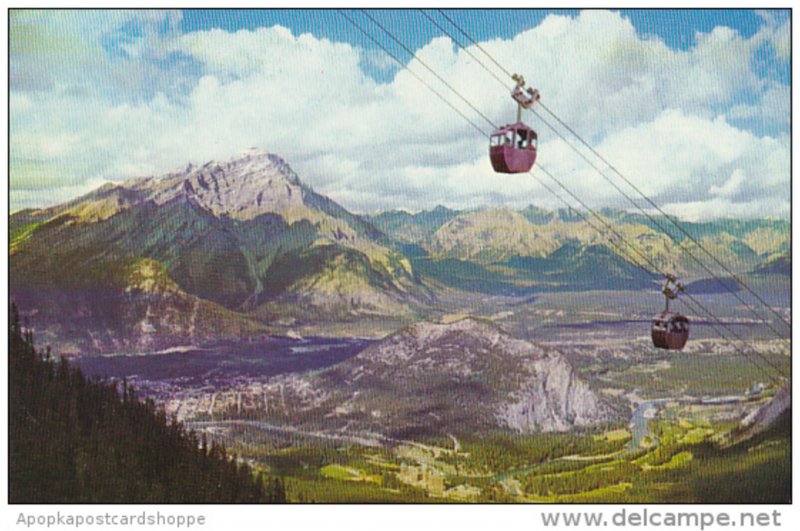 Banff Sulphur Mountain Lift Banff Alberta Canada