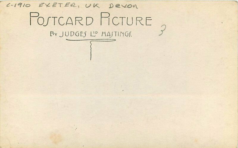 C-1910 Exeter UK Devon Mols Coffee House Judges RPPC Photo Postcard 20-9952