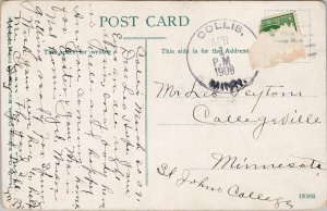 Indian Children 'Guying a Tenderfoot' c1909 DPO Collins MN Postcard F42