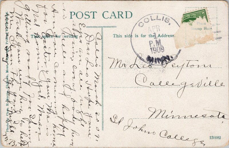 Indian Children 'Guying a Tenderfoot' c1909 DPO Collins MN Postcard F42