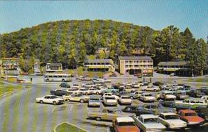 Virginia Natural Bridge Cars and Buses In Parking Area