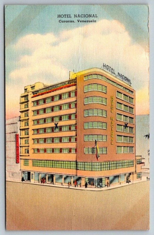 Caracas  Venezuela  Hotel Nacional Postcard