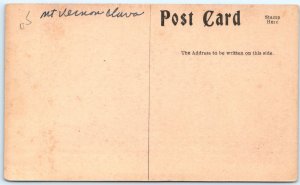 c1910s Mt. Vernon, IA Cornell College Campus Chapel Historic Stone Postcard A116